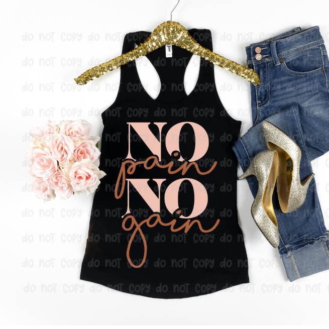 Sassy and Sublime - Wholesale DIY Craft Kit - NO PAIN NO GAIN TRANSFER0