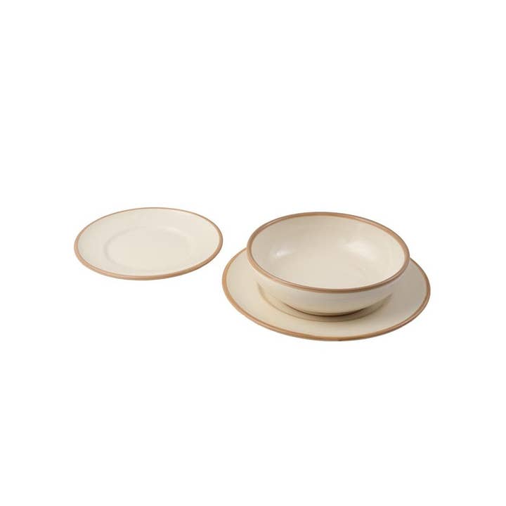 LOLIVA - Wholesale Serving Plate - Fruit Plate Diam. 19 Cm - Edge Line3