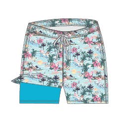 Herrvävd 17-tums kompressionsbadbyxa för wholesale av Burnside