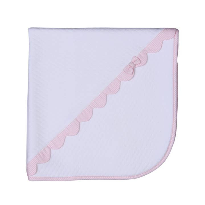 Bebe Sweeny - Wholesale Bedding Blanket - Kids & Baby - LUCY Collection | White Quilted Cotton Blanket