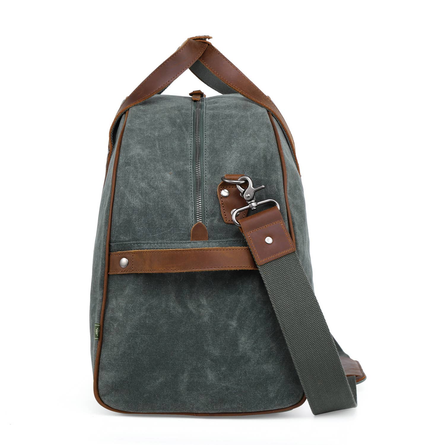 TSD Brand - Wholesale Weekender Bag - Unisex - Stone Creek Waxed Canvas Travel Bag2