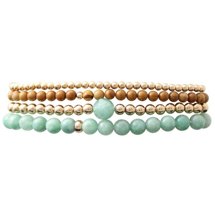 Prosper Bracelet Stack for wholesale by Carolyn Hearn Designs