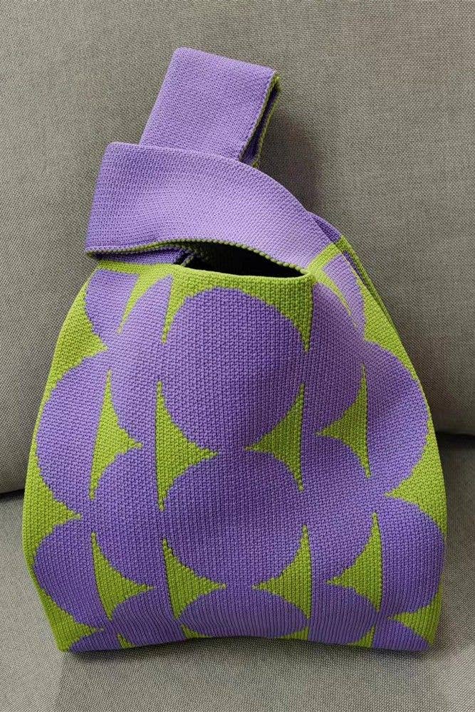 UNISHE - Wholesale Grocery/Shopping Bag - Knit Tote Shopping Bag MOQ 10pcs ZK11362