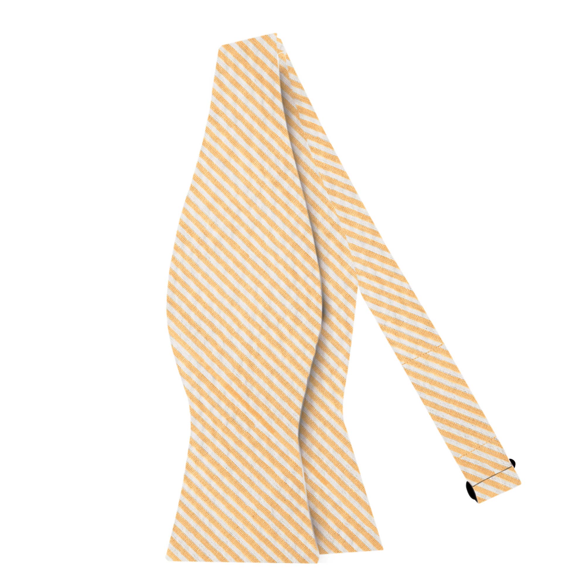 Jacob Alexander - Wholesale Bow Tie - Men's - Men's Seersucker Striped Bow Tie21