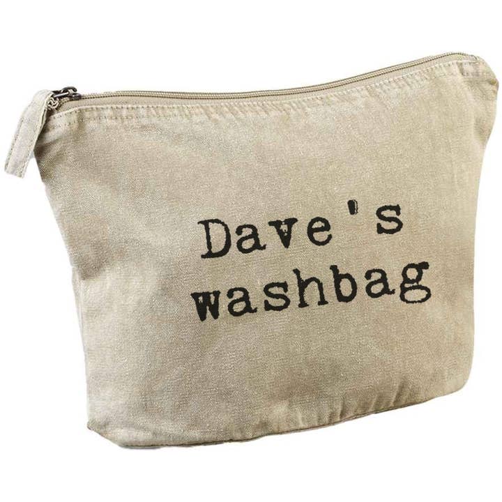 Personalised Recycled Pouch for wholesale by Tillyanna