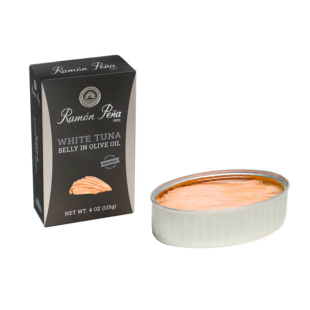 Ramón Peña - Vente Poissons en conserve - Ventresca de Thon Blanc à l'Huile d'Olive OL120