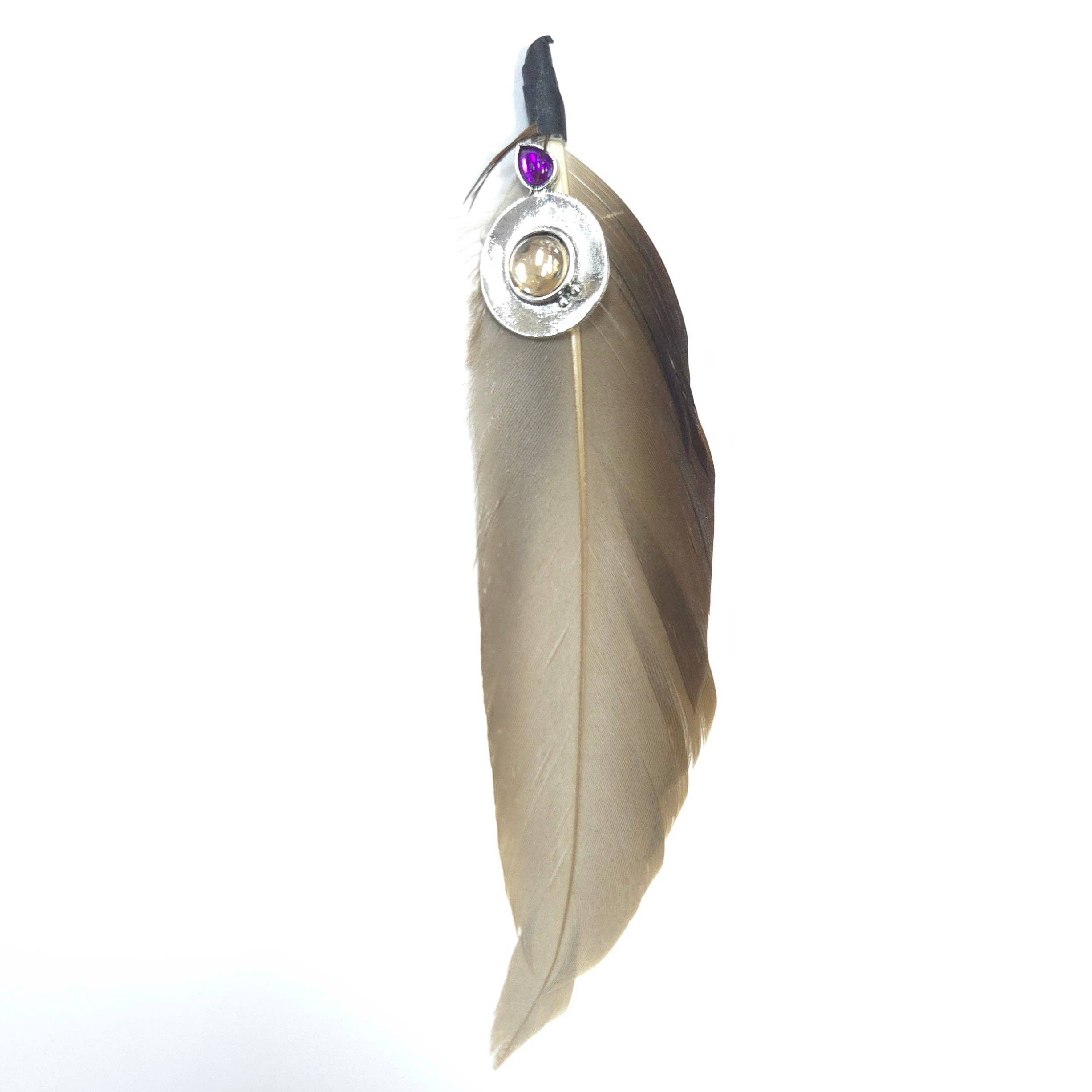 Greater Goods Imports & Wholesale - Wholesale Hat Accessory - Women's - HT0084 GH1221 FEATHER2