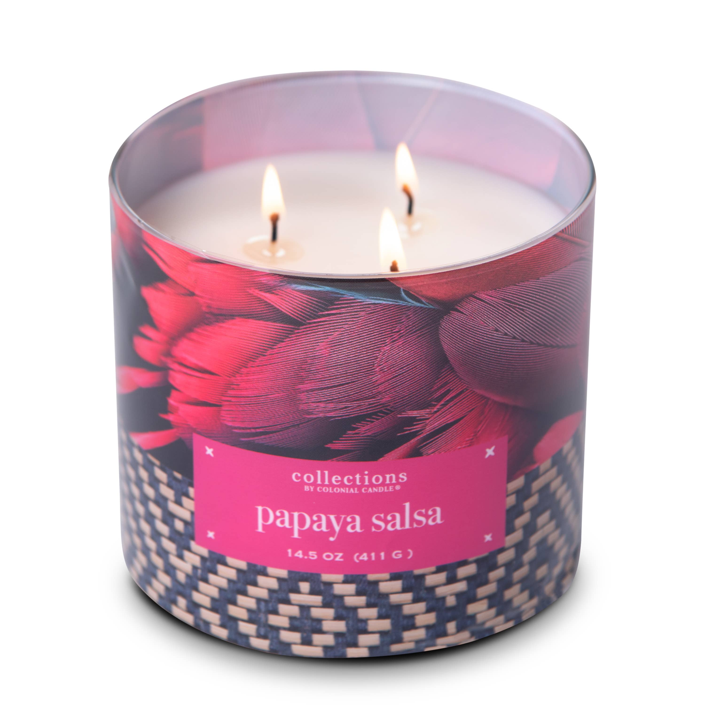 MVP Group International INC - Wholesale Jar/Filled Candle - 14.5 oz Cbcc Tropic Papaya Salsa2