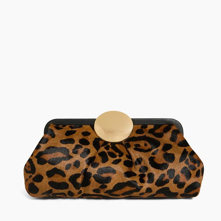 Wildcat Haircalf Full Circle Clutch for wholesale on Faire0