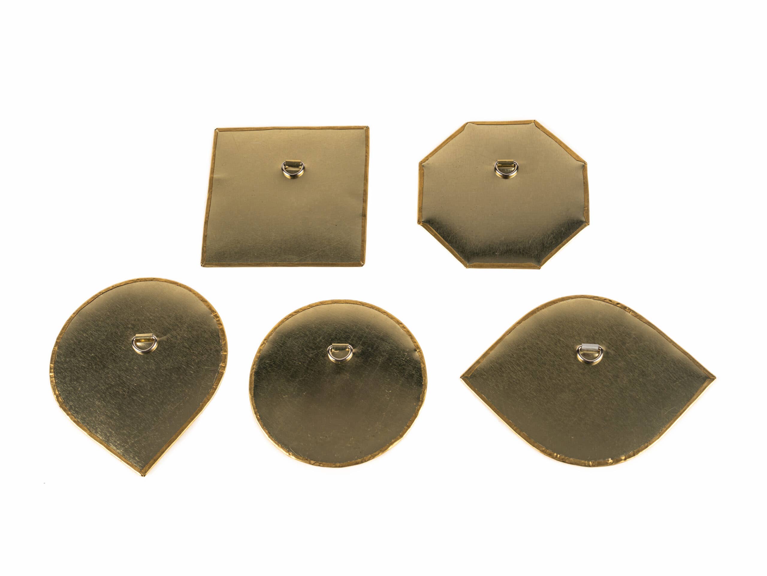 ZocoChic - Wholesale Wall Mirror - Moroccan Brass Mini Mirrors 10-14cm. Set of 5 Arab Mirrors2