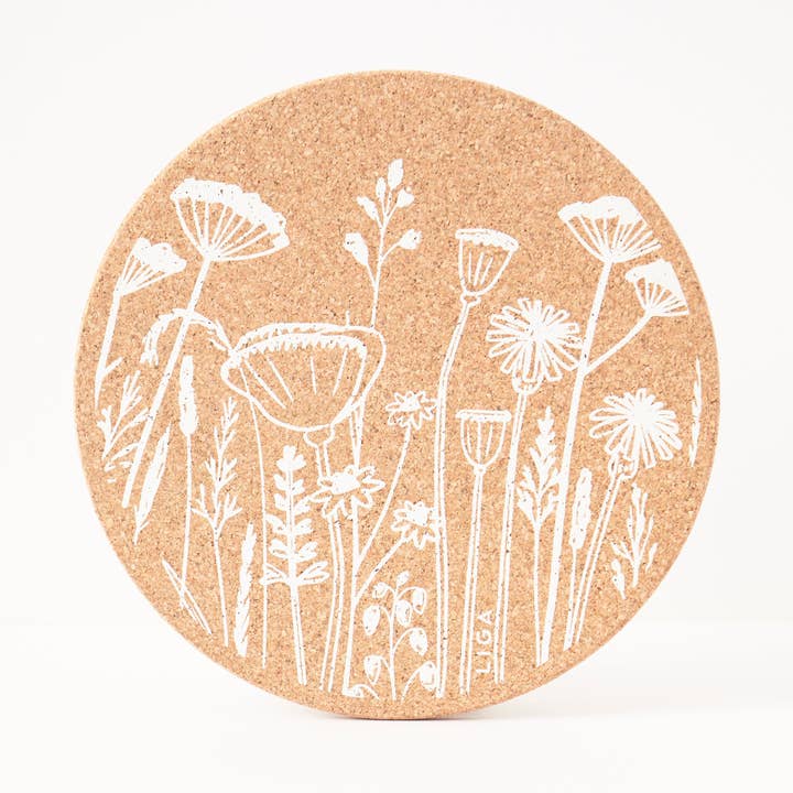 Cork Placemats | Flowers for wholesale by LIGA