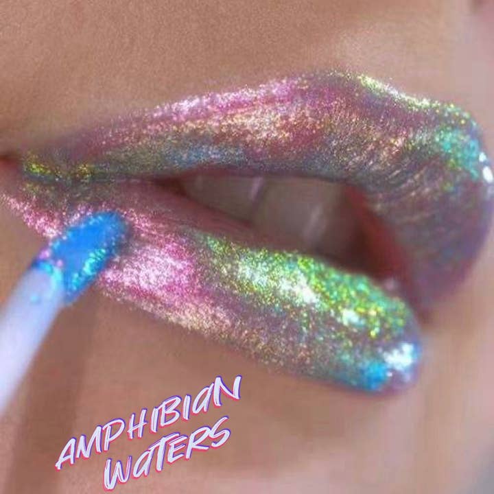 Inked Doll Cosmetics - Wholesale Lip Gloss - “DEADLY VENOM” DUO CHROME LIPGLOSS