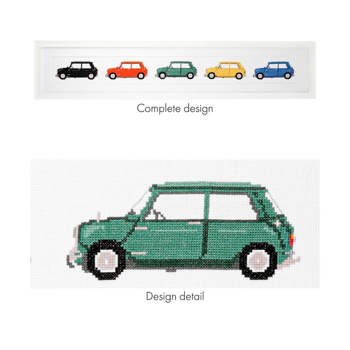 Mini Race Cross Stitch Chart Pack for wholesale by STITCHFINITY