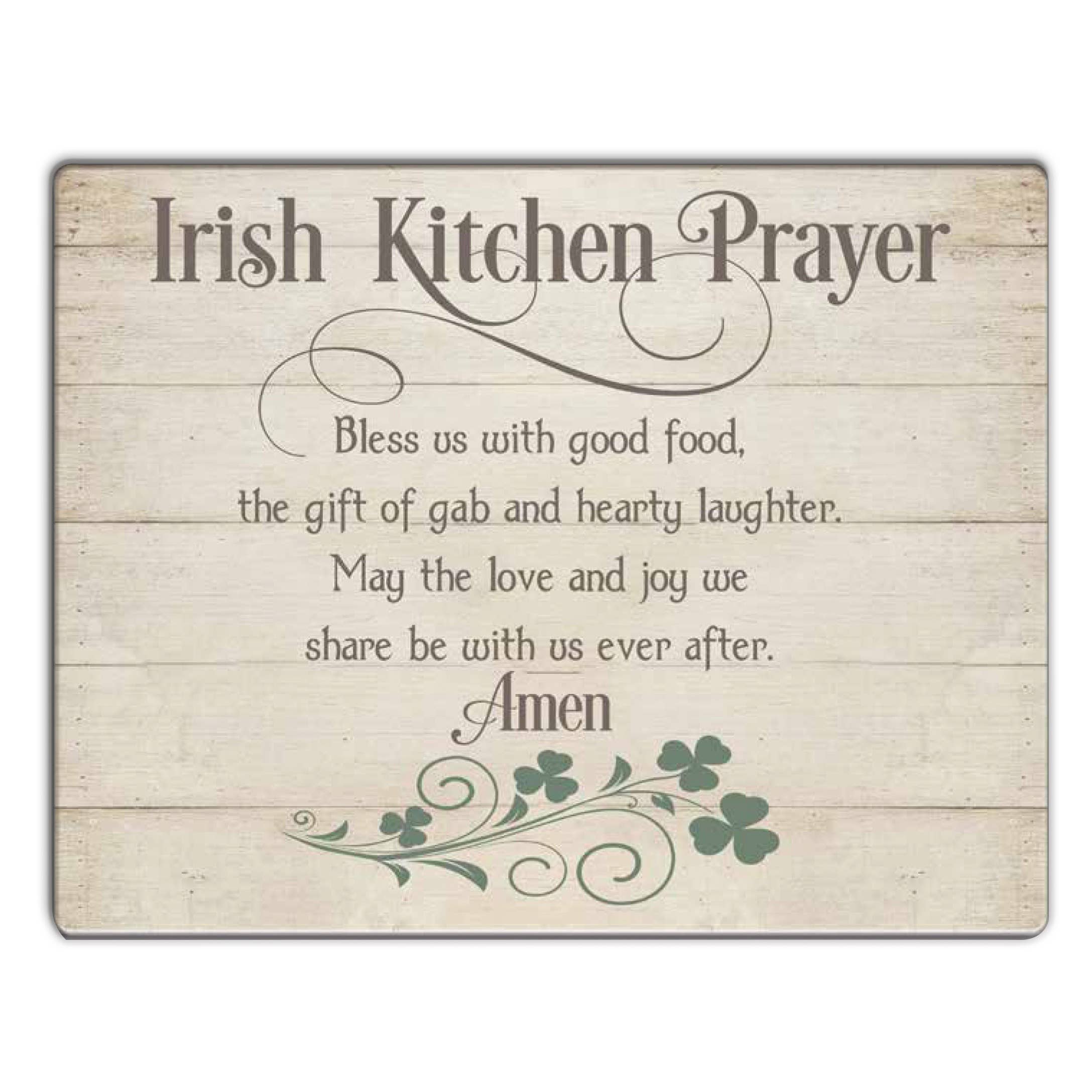 Abbey + CA Gift - Vendita all'ingrosso Taglieri - Tagliere Mini Preghiera della Cucina Irlandese1
