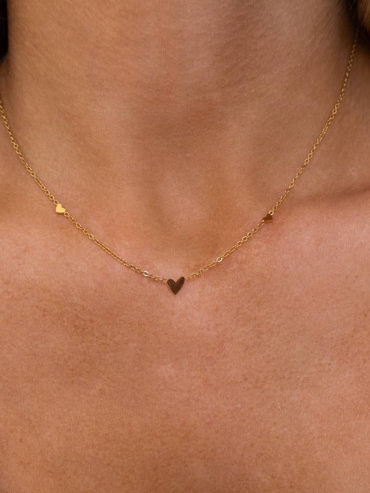 Annie Halskette | Gold für den Großhandel von JacqMaria Jewelry