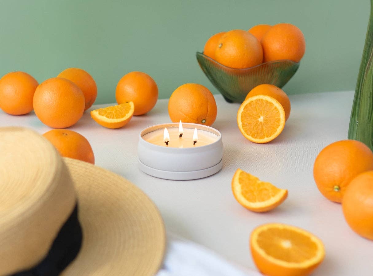 Grow Fragrance - Wholesale Jar/Filled Candle - Golden Grove 3-Wick Candle1