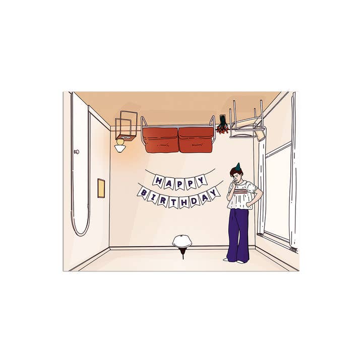 Party Mountain Paper co. - Wholesale Birthday Card - Harry's (Birthday) House | Last Chance