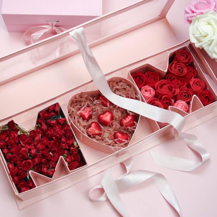 Emartbuy - Vendita all'ingrosso Confezioni regalo - Mamma - Scatola Scomparto Cuore Elegante