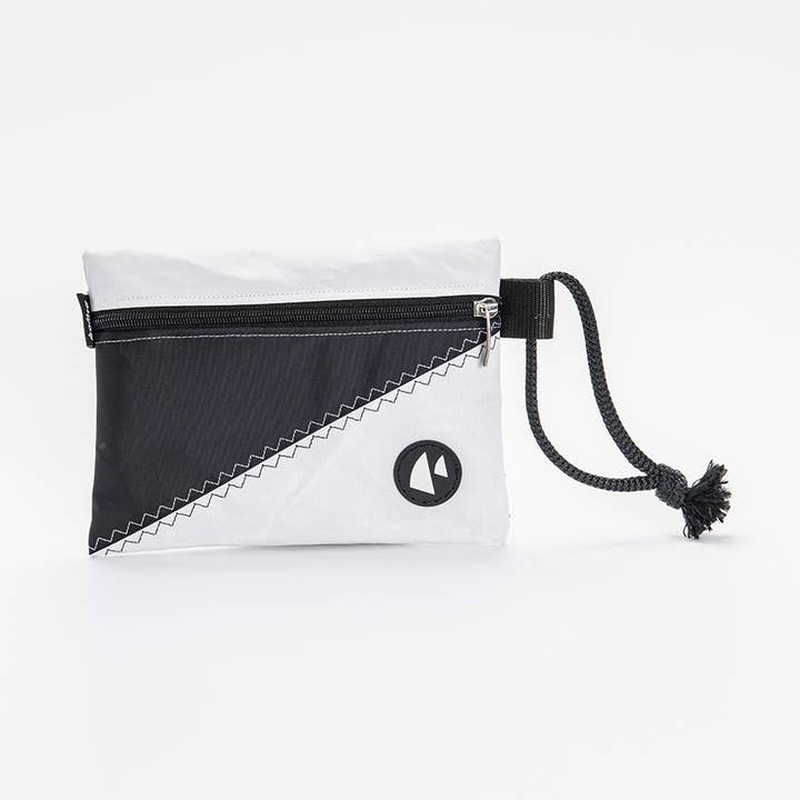 Återvunnen segelväska — Rodi - Svart för wholesale av Bolina Sail