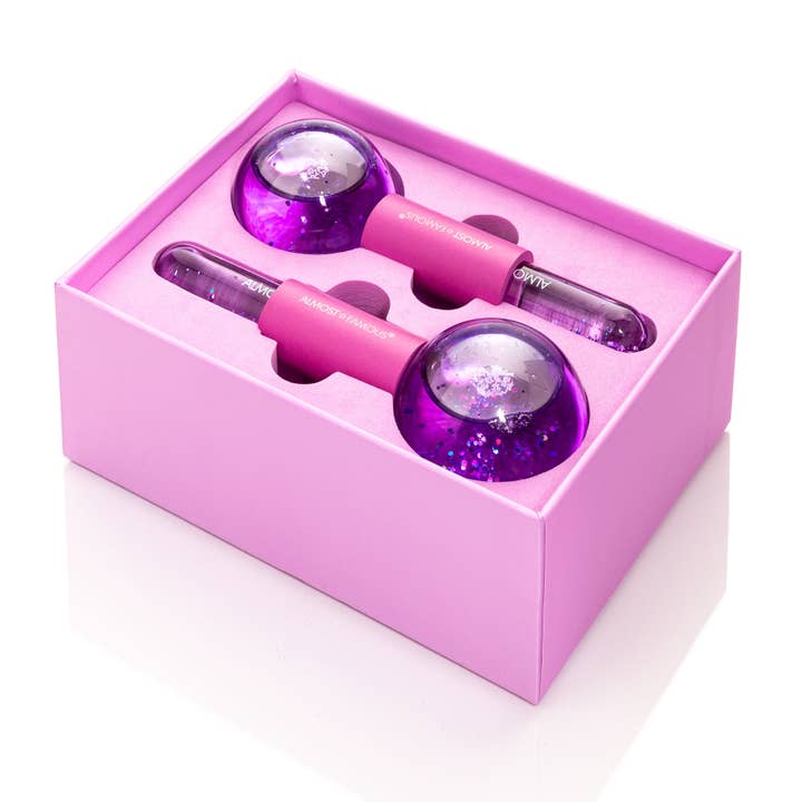 Almost Famous - Wholesale Face/Beauty Roller - 2-Pack Cryo Facial Massage Globes – Cooling Skincare Tools5