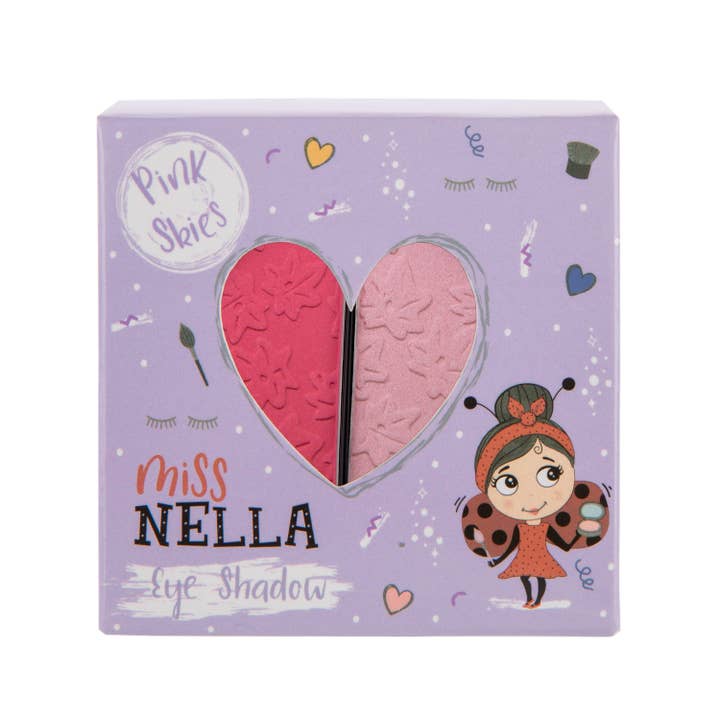 Miss Nella US - Wholesale Kids Makeup - Kids - Eyeshadow Duo Pink Skies Hypoallergenic Makeup For Kids1