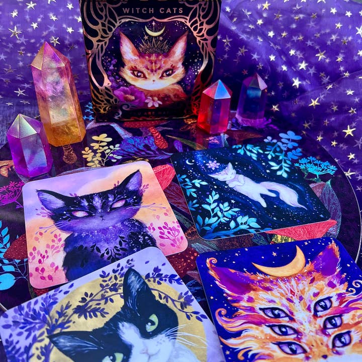 Nicole Piar - Wholesale Tarot Cards - Witch Cats Oracle Deck