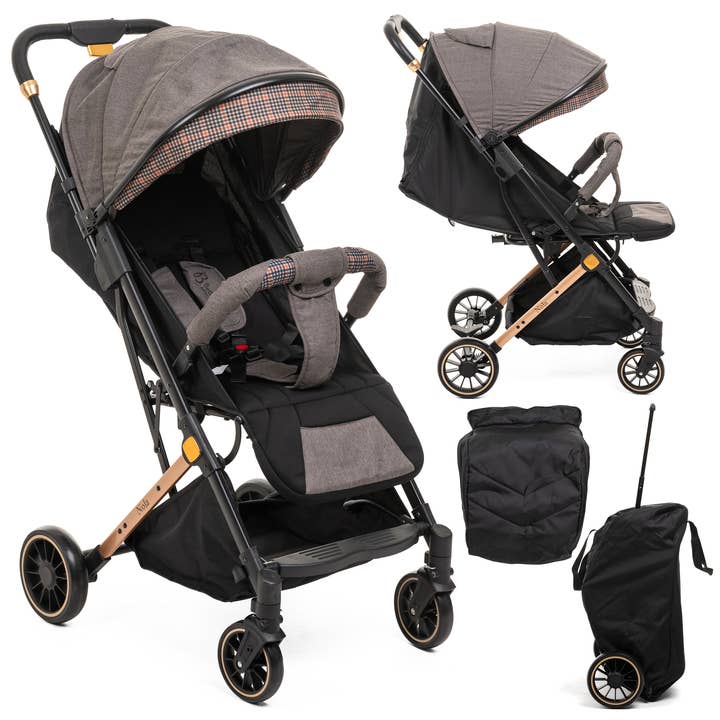 Bebelissimo - Cochecito de bebé urbano ultracompacto - De 0 a 36 meses - Nola - gris para venta al por mayor de Bebelissimo J'aime