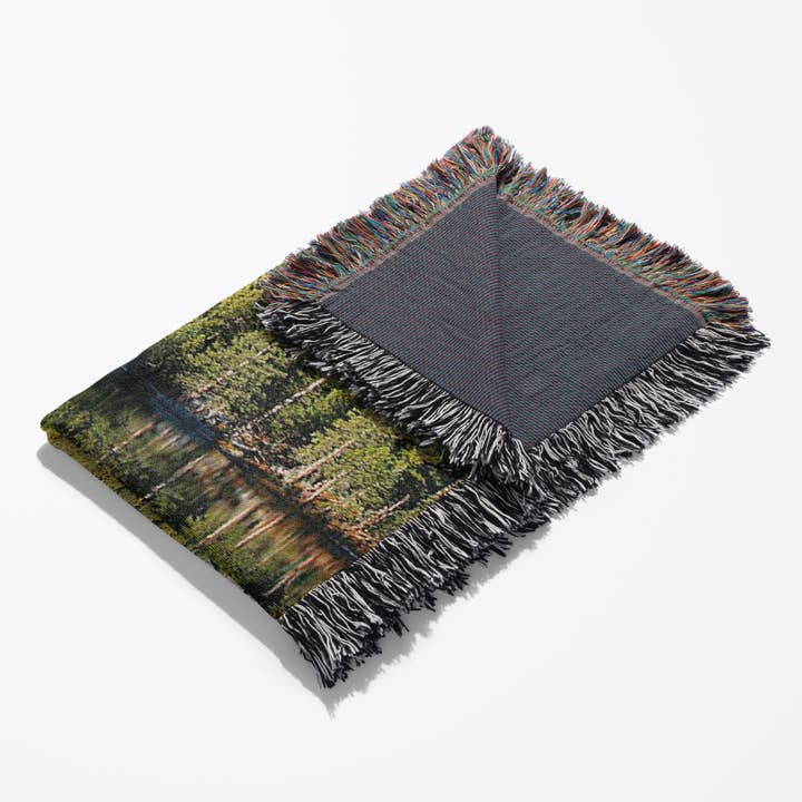 3dRose - Wholesale Throw Blanket - 3dRose, Hallett Peak Nymph Lake Rocky Mountain National Park, Blanket3