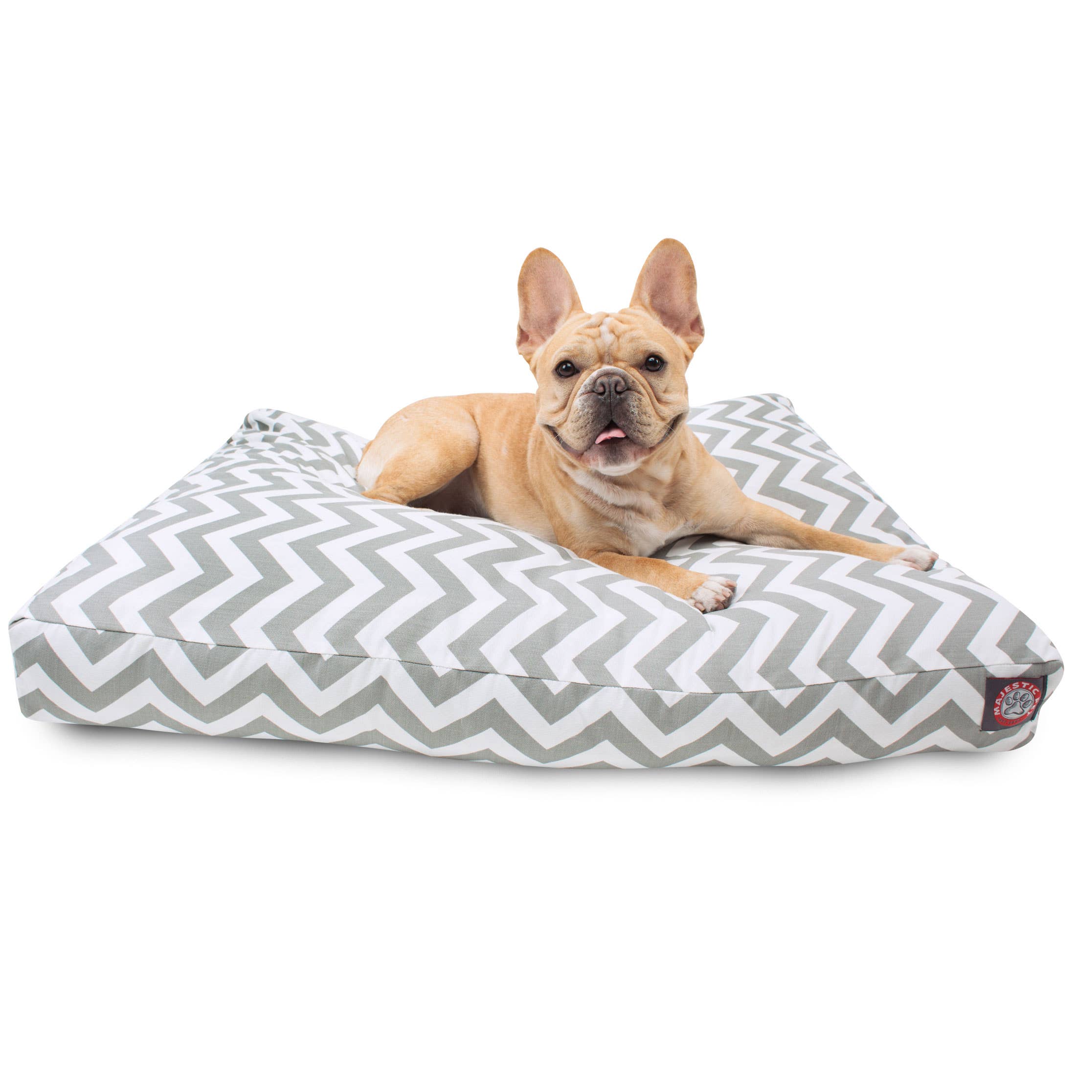 Majestic Pet Products – cama - Cão por atacado – Cama retangular para cães Chevron55