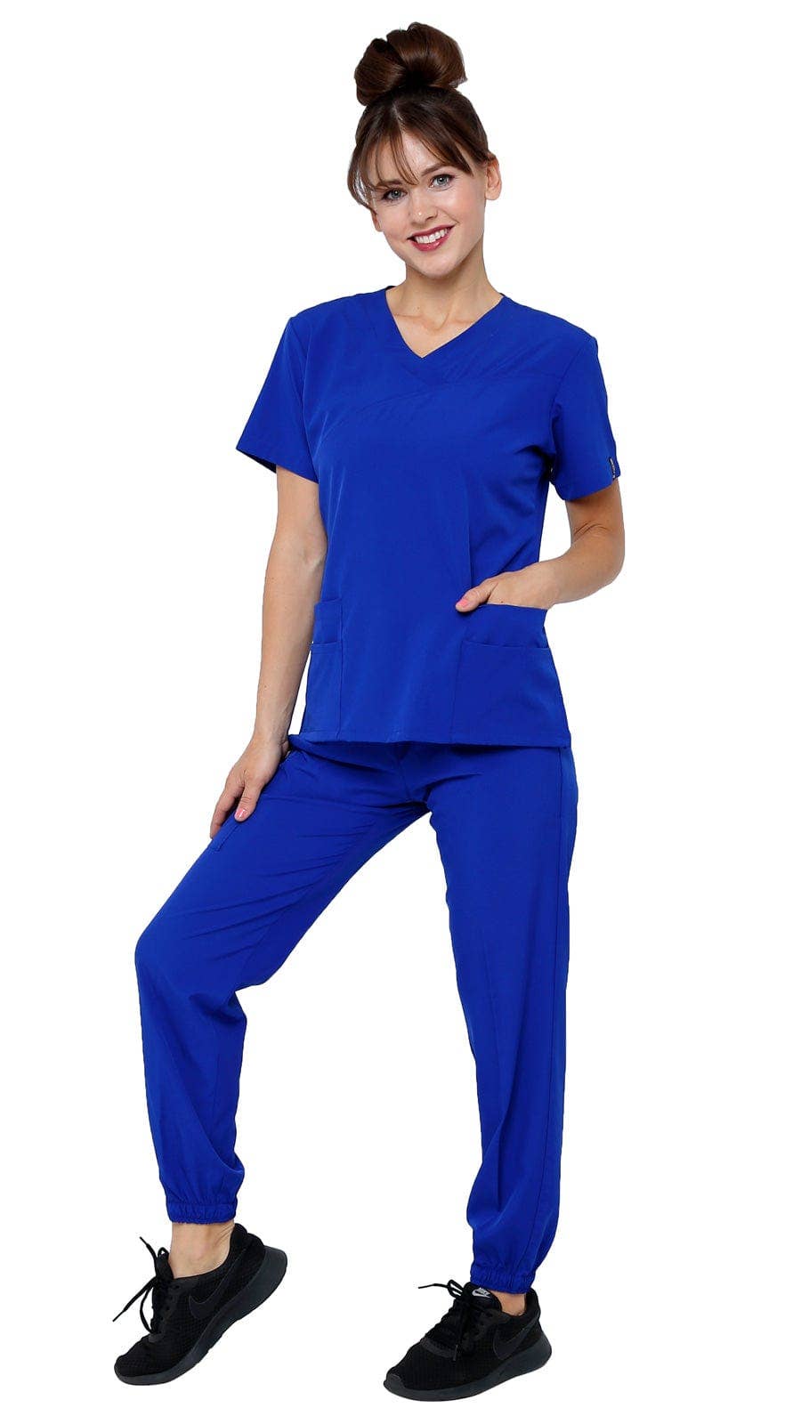 Dress A Med – wholesale Healthcare uniform – Women's – Women's 4-Way Extreme Stretch Jogger Scrubs - Style ST100-JR0