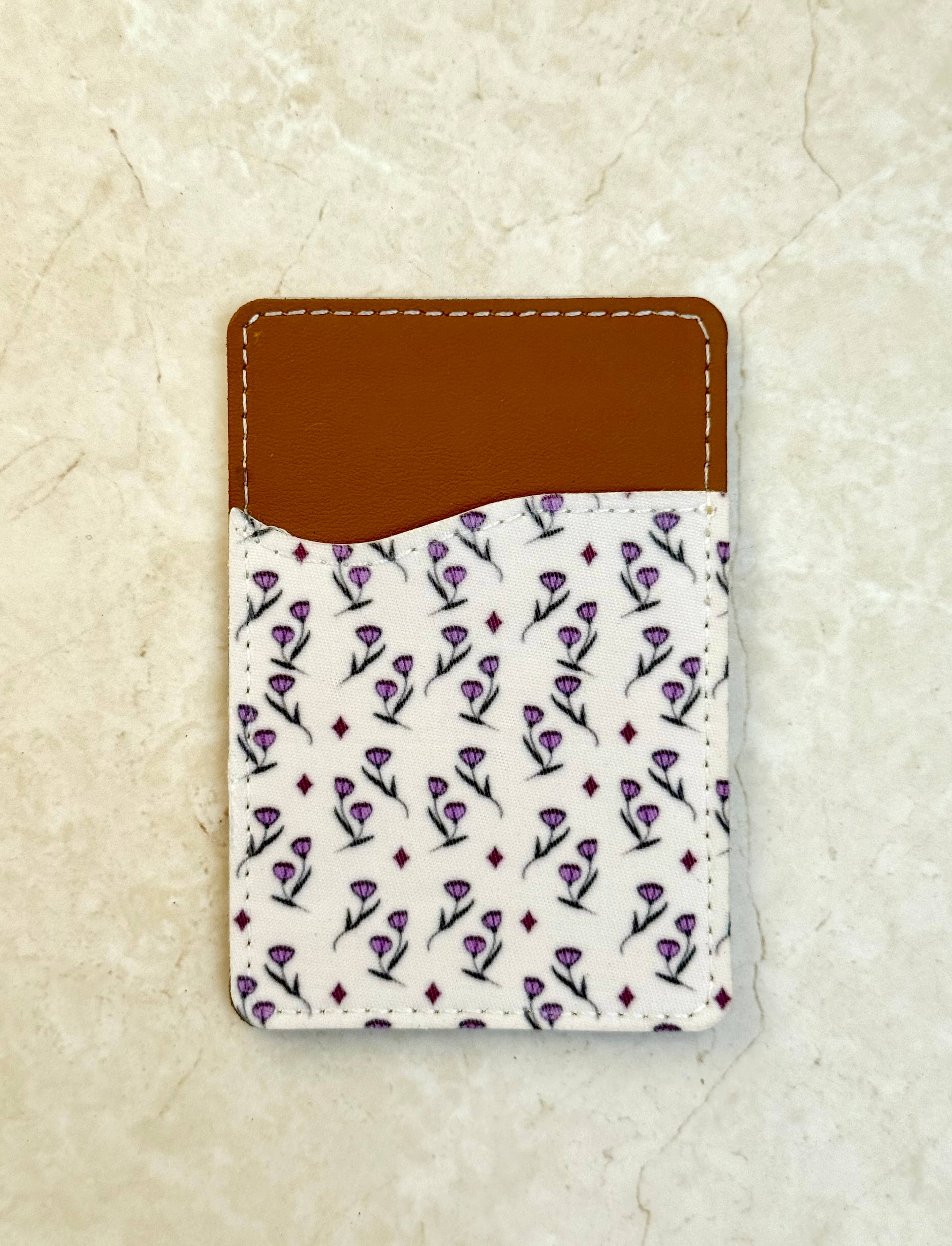 the cute cloud – wholesale Telefonplånbok - Dam – Färggrann telefonkorthållare i konstläder med 12 olika mönster6