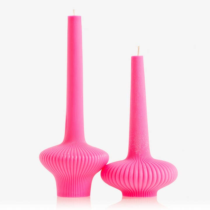 Ancient Candle Co. - Wholesale Novelty candle - VERTEX CANDLE NEON PINK3