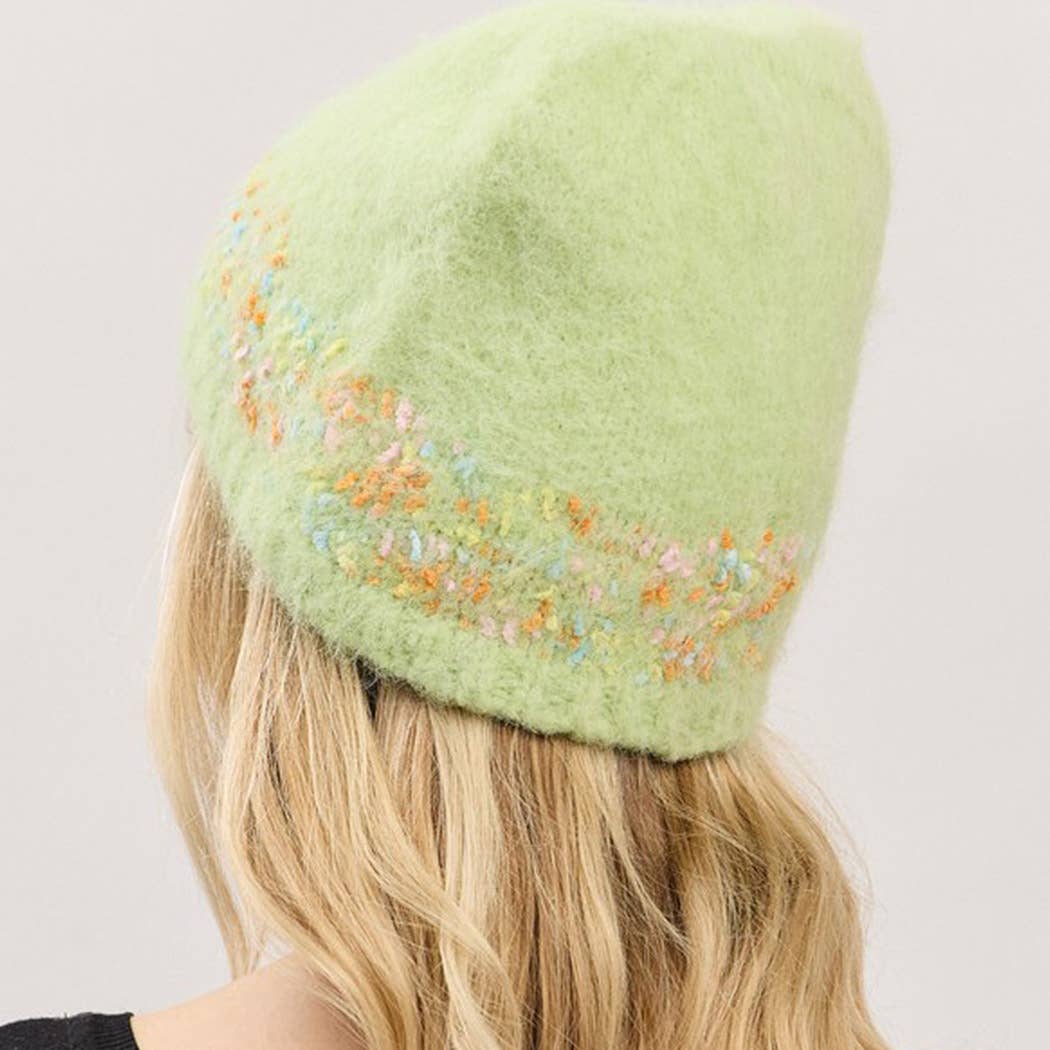 3AM BY H&D ACCESSORIES - Venta al por mayor Gorro de lana - Mujer - Gorro Sólido de Confeti9