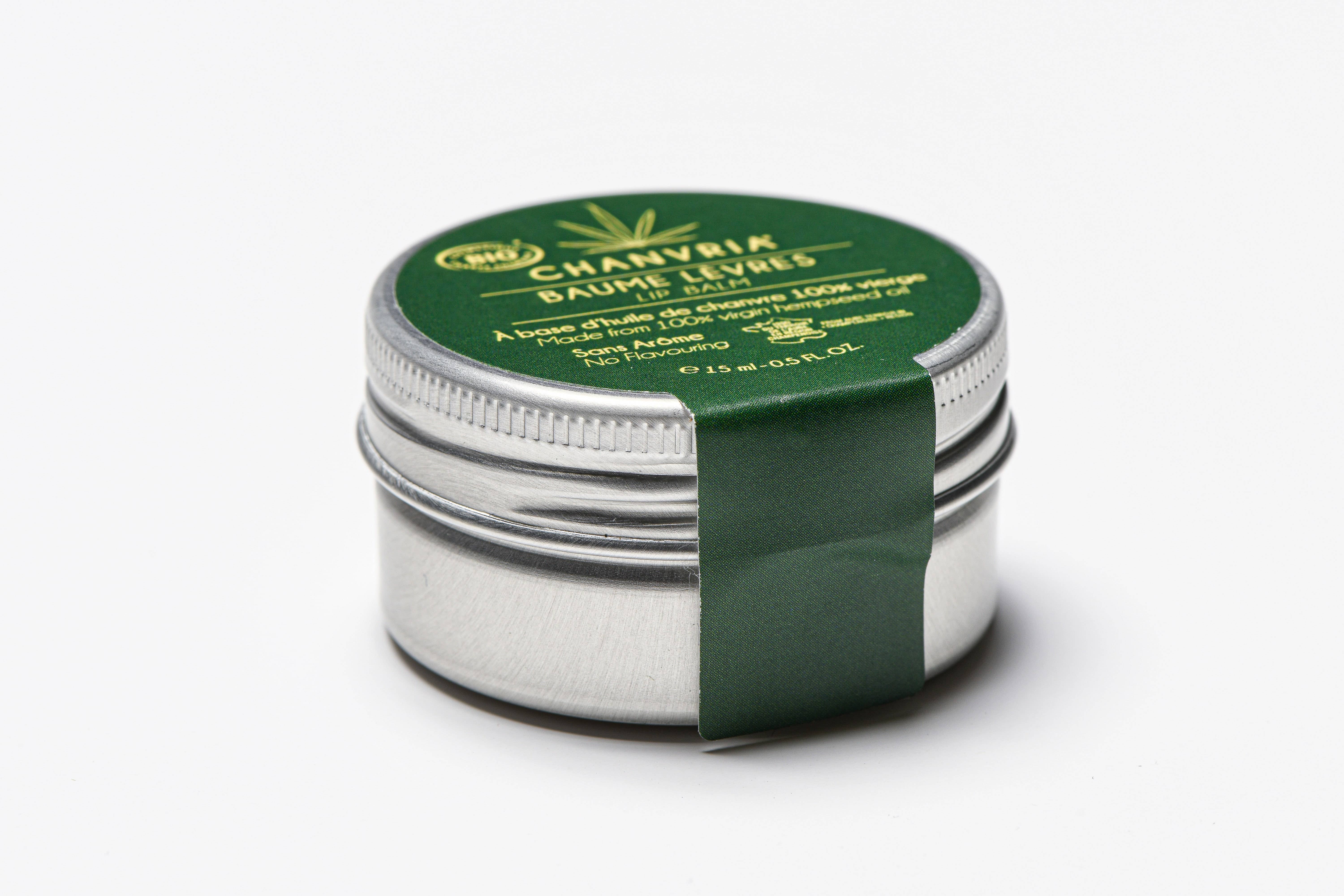 CHANVRIA - Wholesale Lip Balm - CHANVRIA - ORGANIC HEMP LIP BALM 15 ML1