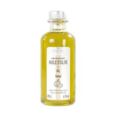 Sur les Quais - Wholesale Olive Oil - Garlic scented oil 20 cl0