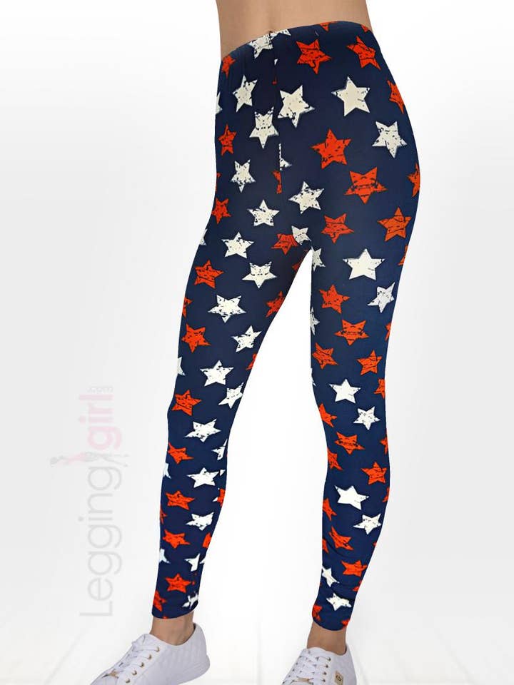 United Marineblå Mode Leggings til kvinder for engroshandel hos LeggingGirl.com