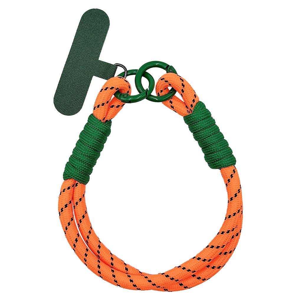 Fashion City - Wholesale Phonecase Strap - Colorful Rope Knotted Phone Charm Wrist Strap10