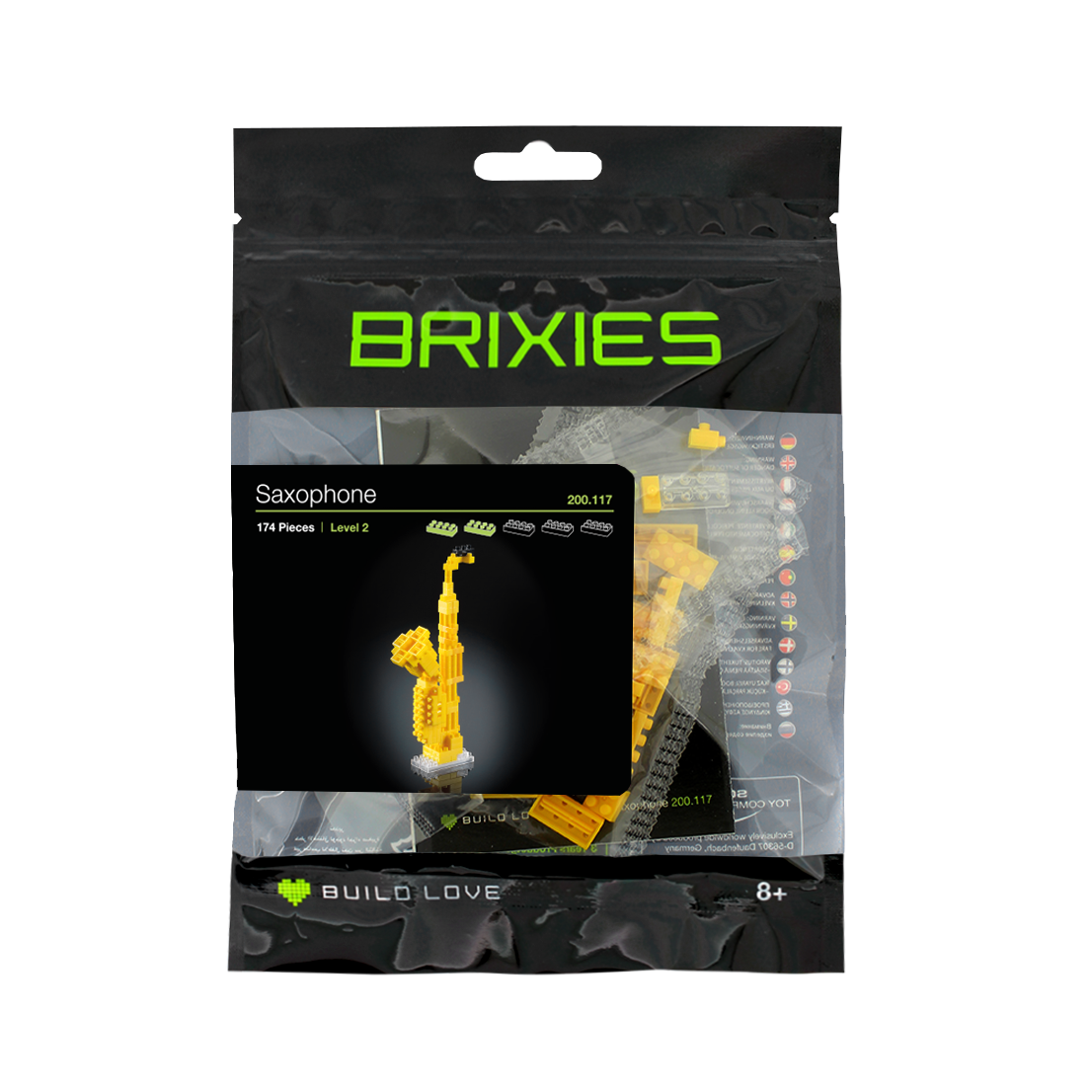 Brixies - Wholesale Build-a-Toy - Kids - BRIXIES saxophones1