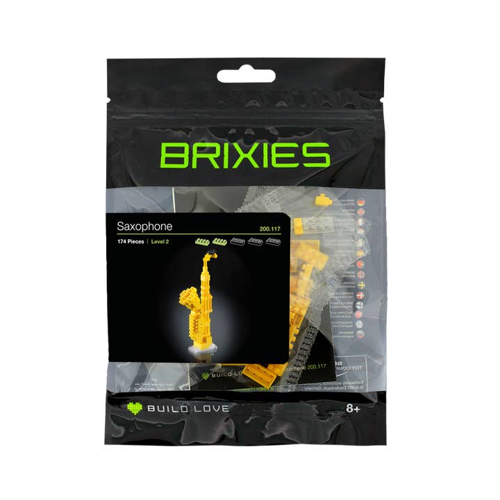 Brixies - Wholesale Build-a-Toy - Kids - BRIXIES saxophones1