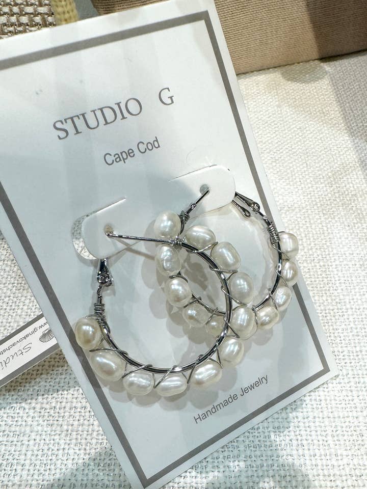 # 1160-Kleine oorbel met reuzen voor wholesale door Studio G