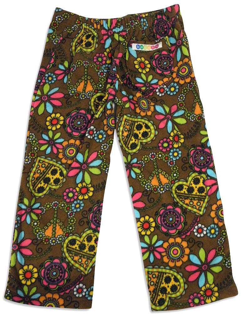 Eastern Off Price – calças de pijama - Crianças por atacado – Calça para dormir Bee Posh Girls Cozy Fleece Pijama Lounge5