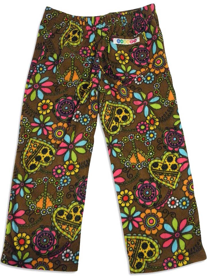 Eastern Off Price – calças de pijama - Crianças por atacado – Calça para dormir Bee Posh Girls Cozy Fleece Pijama Lounge5