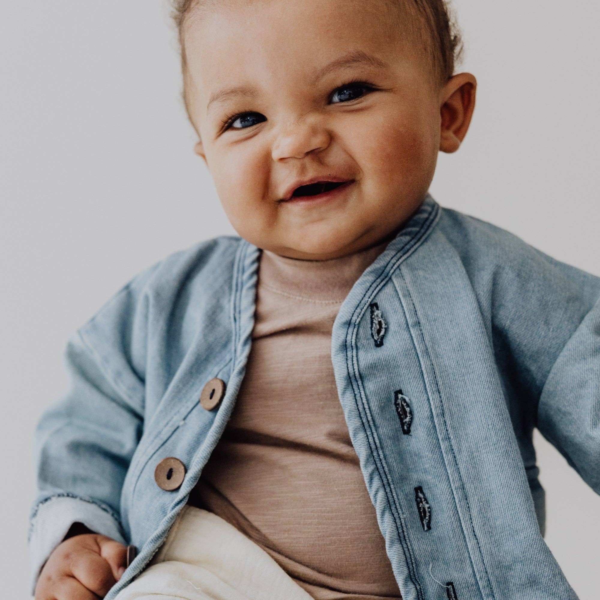 Finch & Fable – Casaco de ganga – Criança por atacado – Jaqueta jeans2