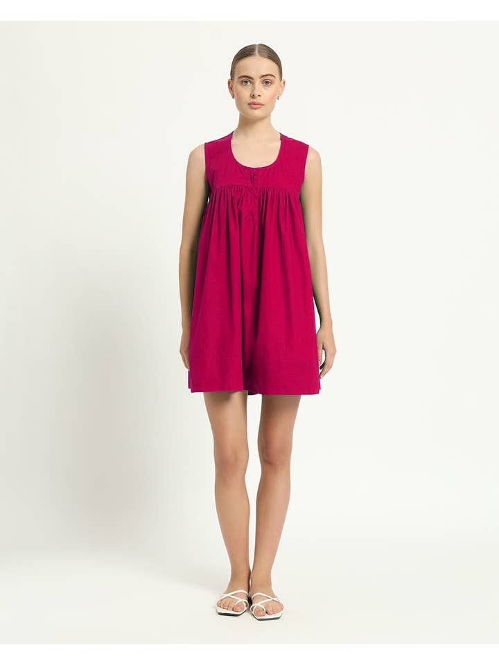Thevasa - Wholesale Dress - Women's - The Jois Berry Cotton Dress