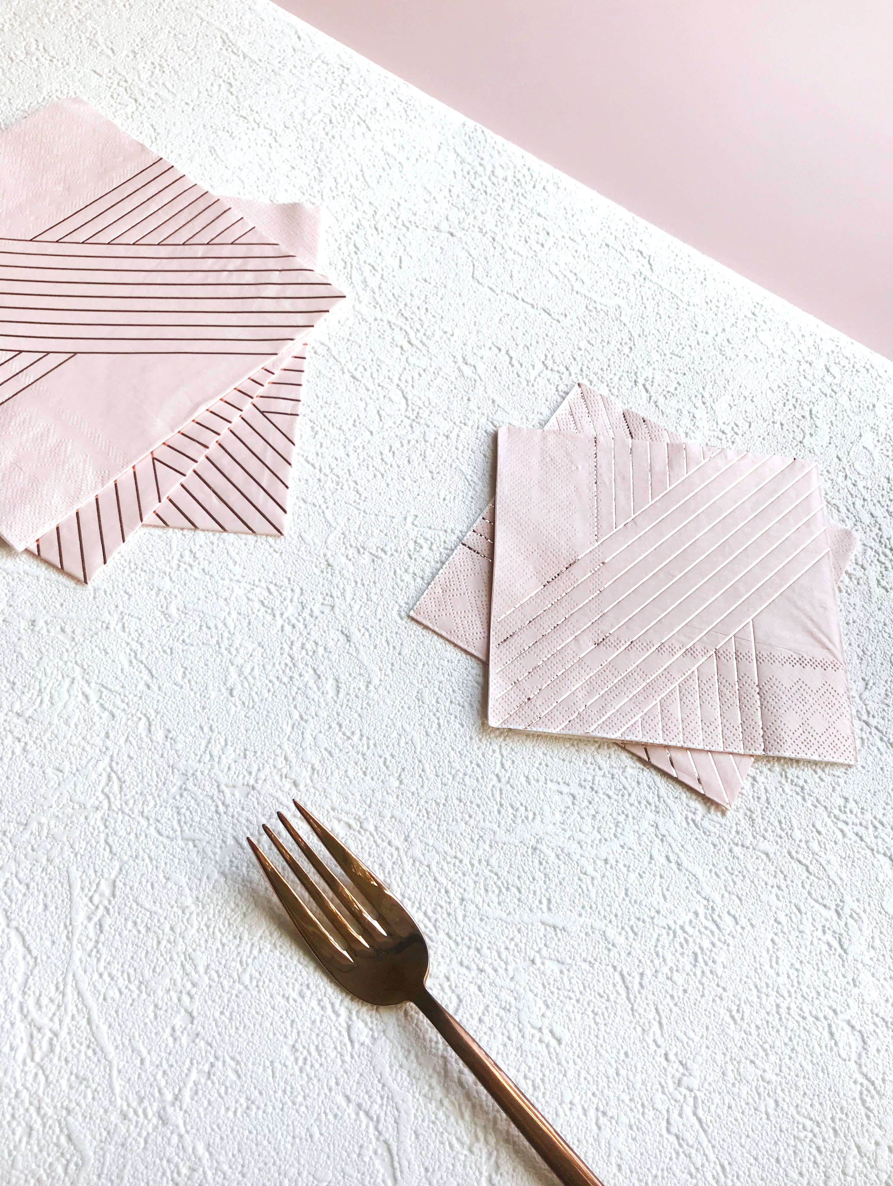 Harlow & Grey - Wholesale Disposable Napkin - Amethyst - Pink Lunch Paper Napkins9