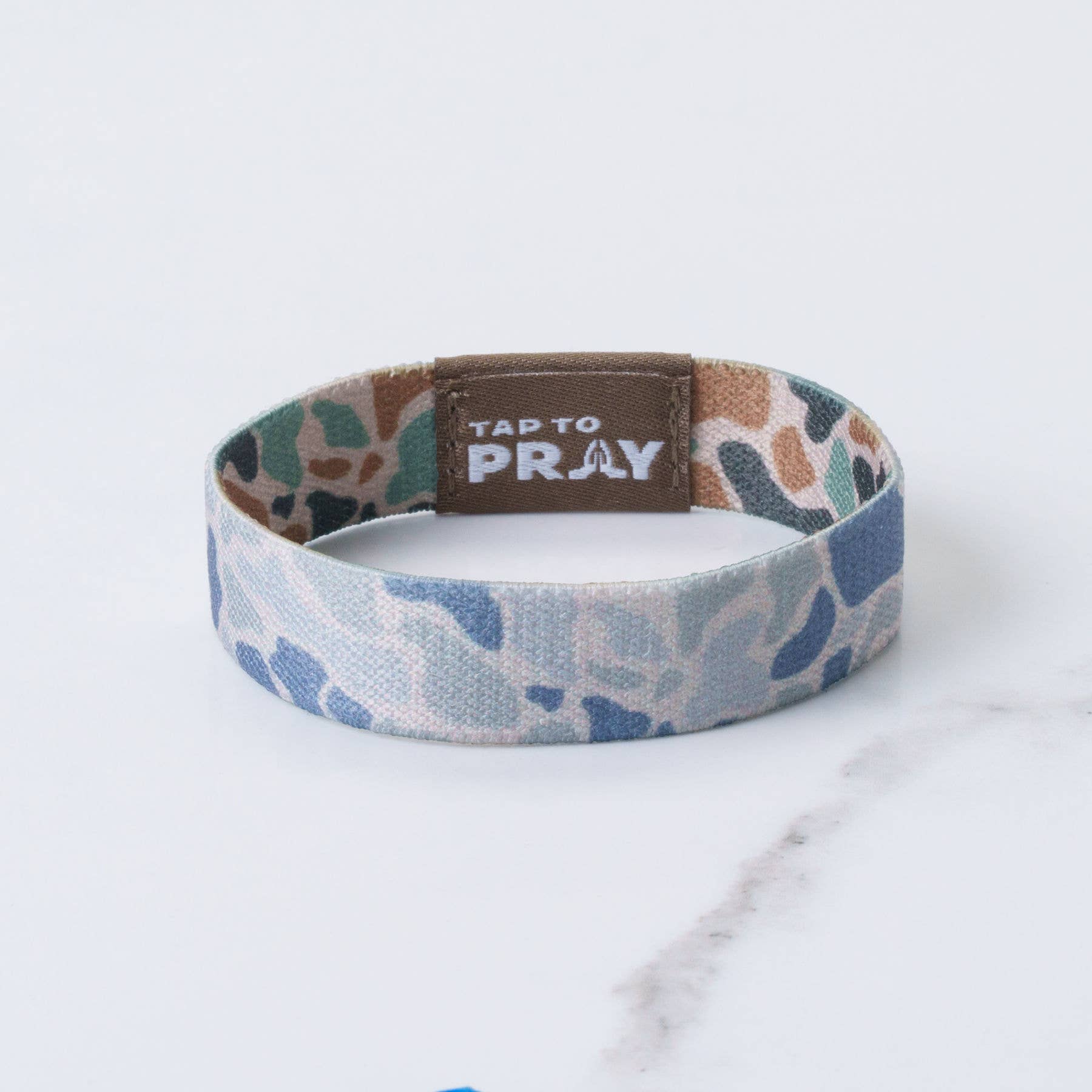 Versible - Wholesale Wristband - Tap To Pray™ Wristbands - River Rock Camo Classic & Sage2