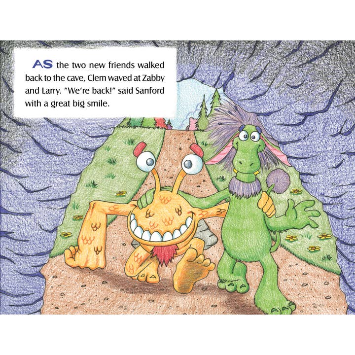 Schiffer Kids - Venta al por mayor Libro - Niños - El monstruo piruleta se encuentra con Clem el Klutz