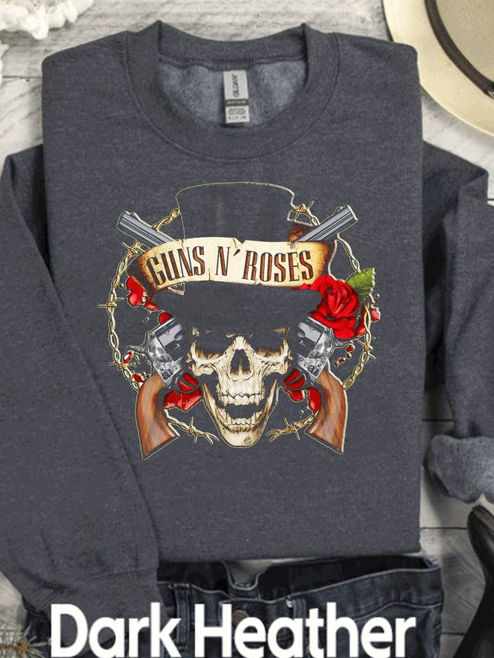Guns N Roses Vintage Retro 80s hair band classic rock shirts for wholesale by A Blessed Texas Mess Boutique