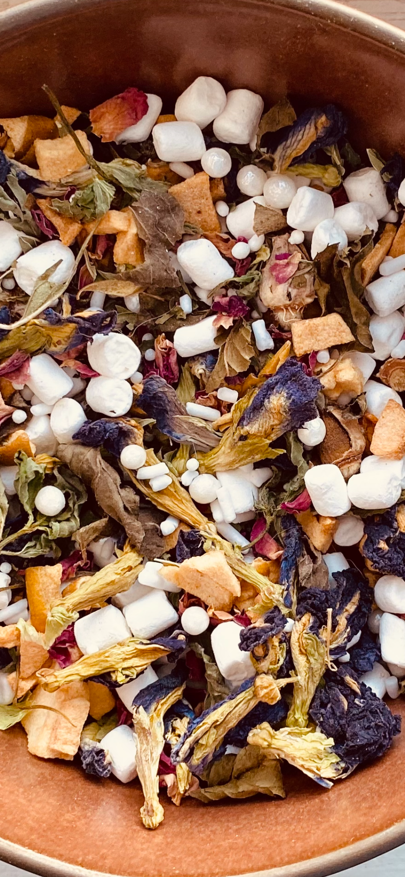 Birch Tea Co. - Vente Thé en vrac - Northern Lights - Thé en vrac en forme de papillon, de pois et de rose5