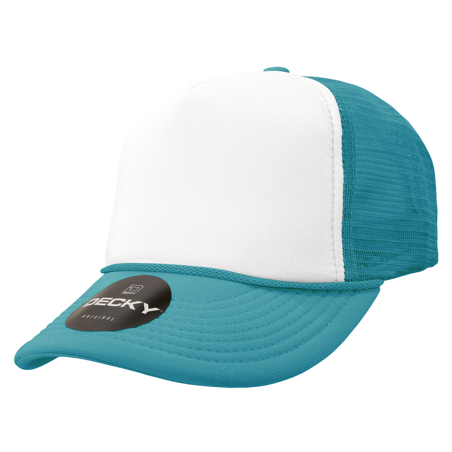 The Park Wholesale - Wholesale Trucker Hat - Unisex - Blank Trucker Foam Mesh 2-Tone Hats - Decky 210/602521